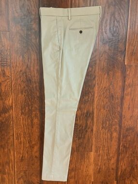 Banana Republic Fulton Rapid Movement Chino Pants 30x32 Khaki Slim Fit